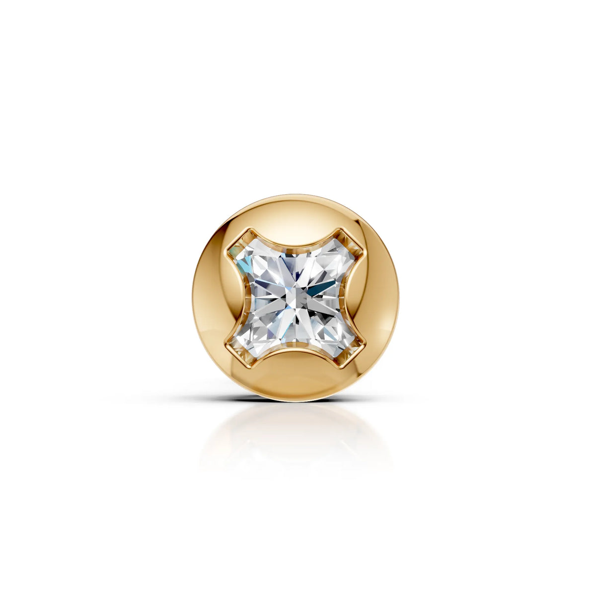 Orbit Frame Diamond Stud (1 PC)