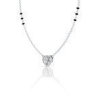 Heart Halo Moissanite Pendant