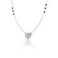 Heart Halo Moissanite Pendant