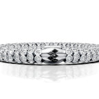 Classic White Diamond Rope Bracelet