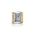 Emerald Cut Diamond Bar Set Stud (1 PC)