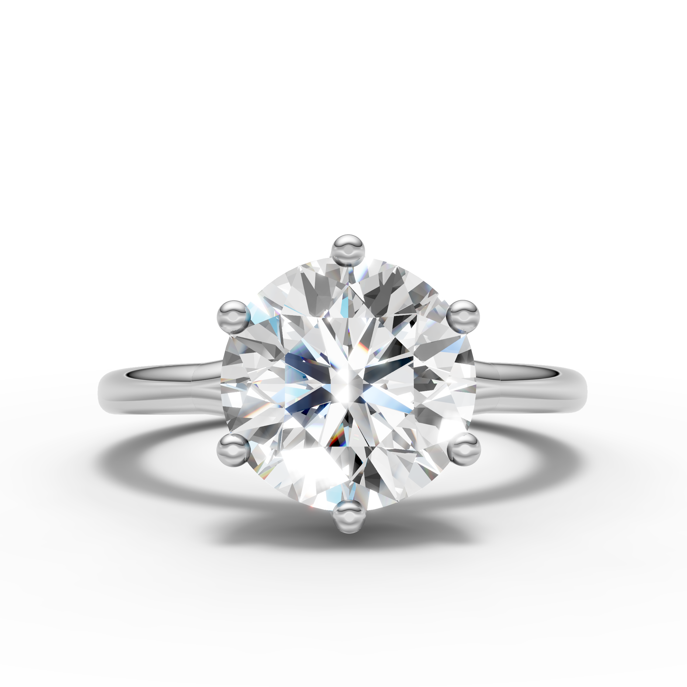 Elegant Round Ring For Women