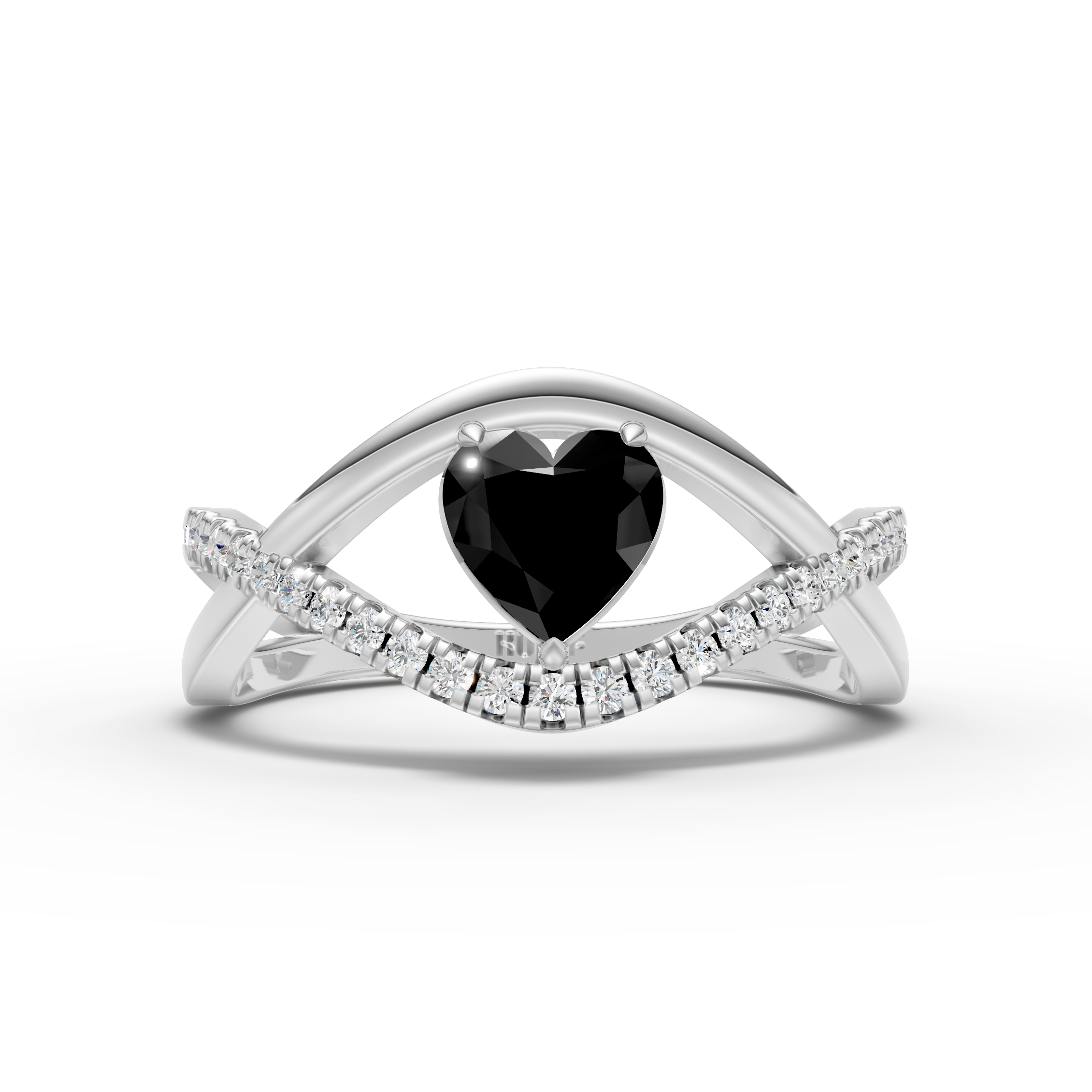 Black Heart Ring
