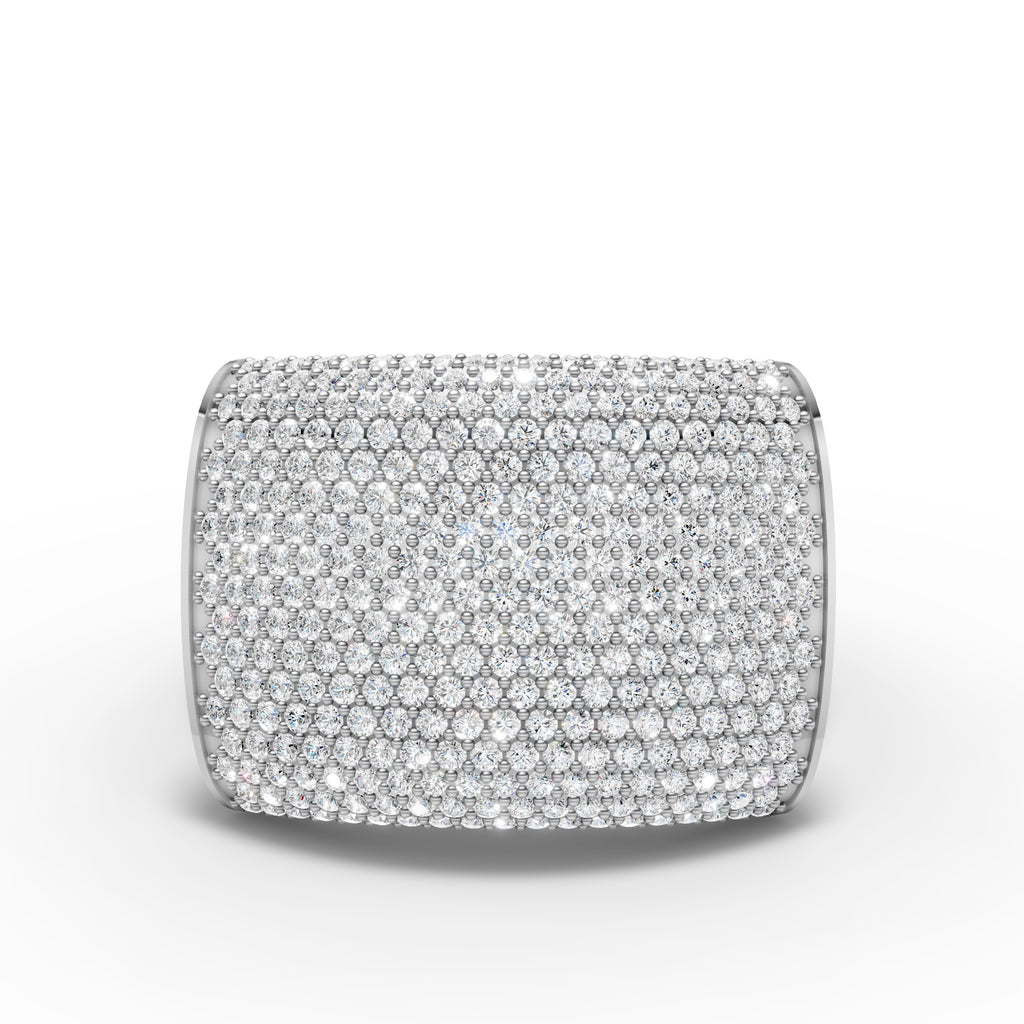 Full Top Diamond Ring