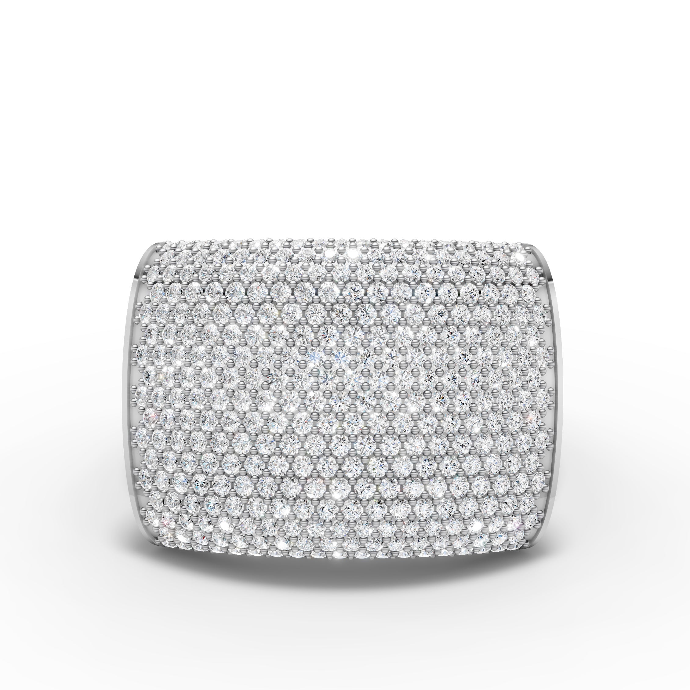 Full Top Diamond Ring