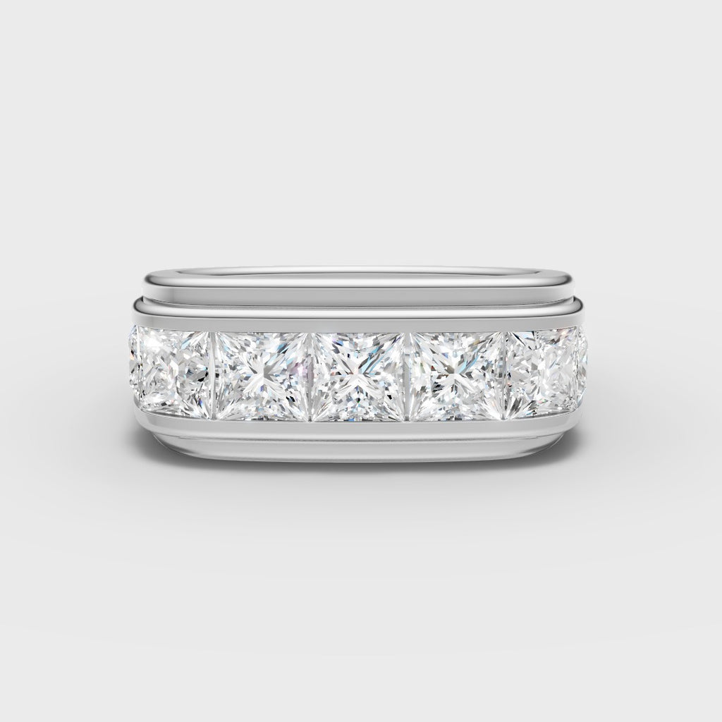 Princess-Cut Band Ring