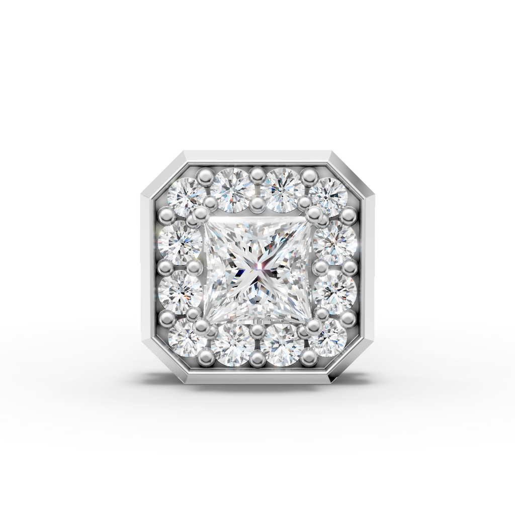 Princess Hexagon Shape Earring(1 PC)
