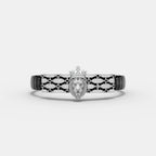 Lion Head Crown Zigzag Bracelet