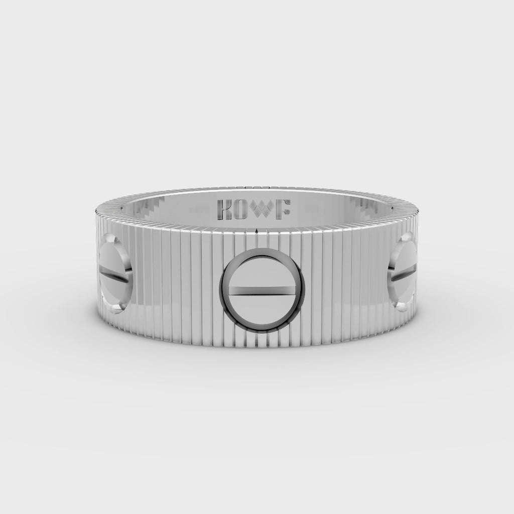 Screw-Motif Ring