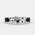 Shreenathji Designer Bracelet with Polki Setting