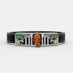 Ganesha Bracelet With Mina Art
