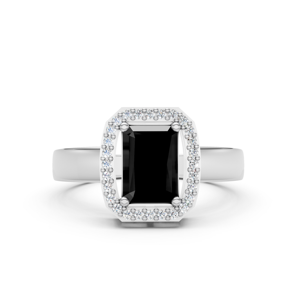 Black Stone Ring