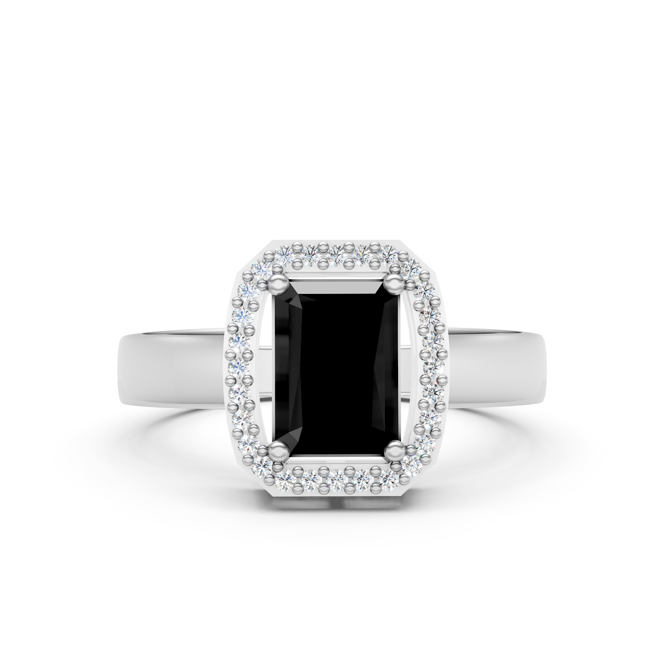 Black Stone Ring
