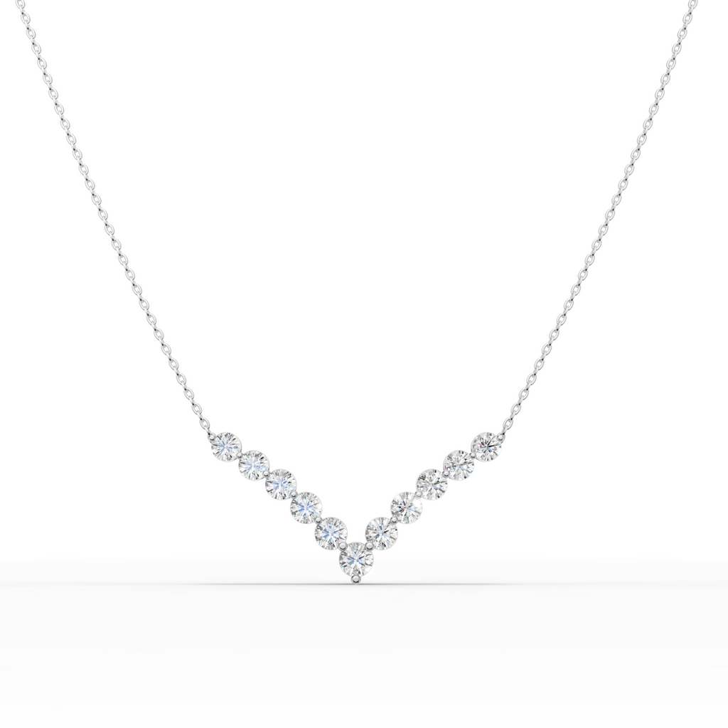 Minimal V Curve Pendant