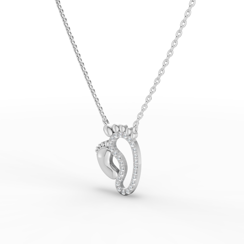 Tiny Steps Baby Foot Pendant