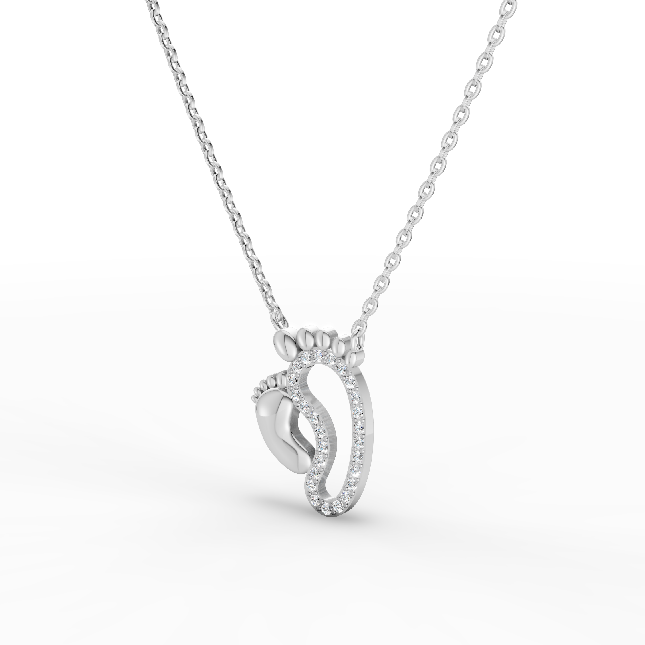 Tiny Steps Baby Foot Pendant
