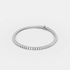 2.5 MM Round Shaped Tennis Bracelet