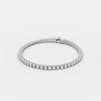 3 MM Round Shaped Tennis Bracelet