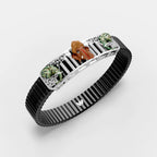 Ganesha Bracelet With Mina Art