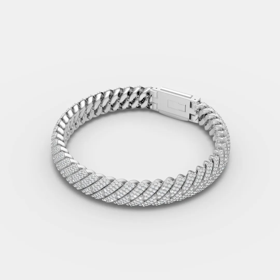 925 Sterling Silver Classic Bold Cuban