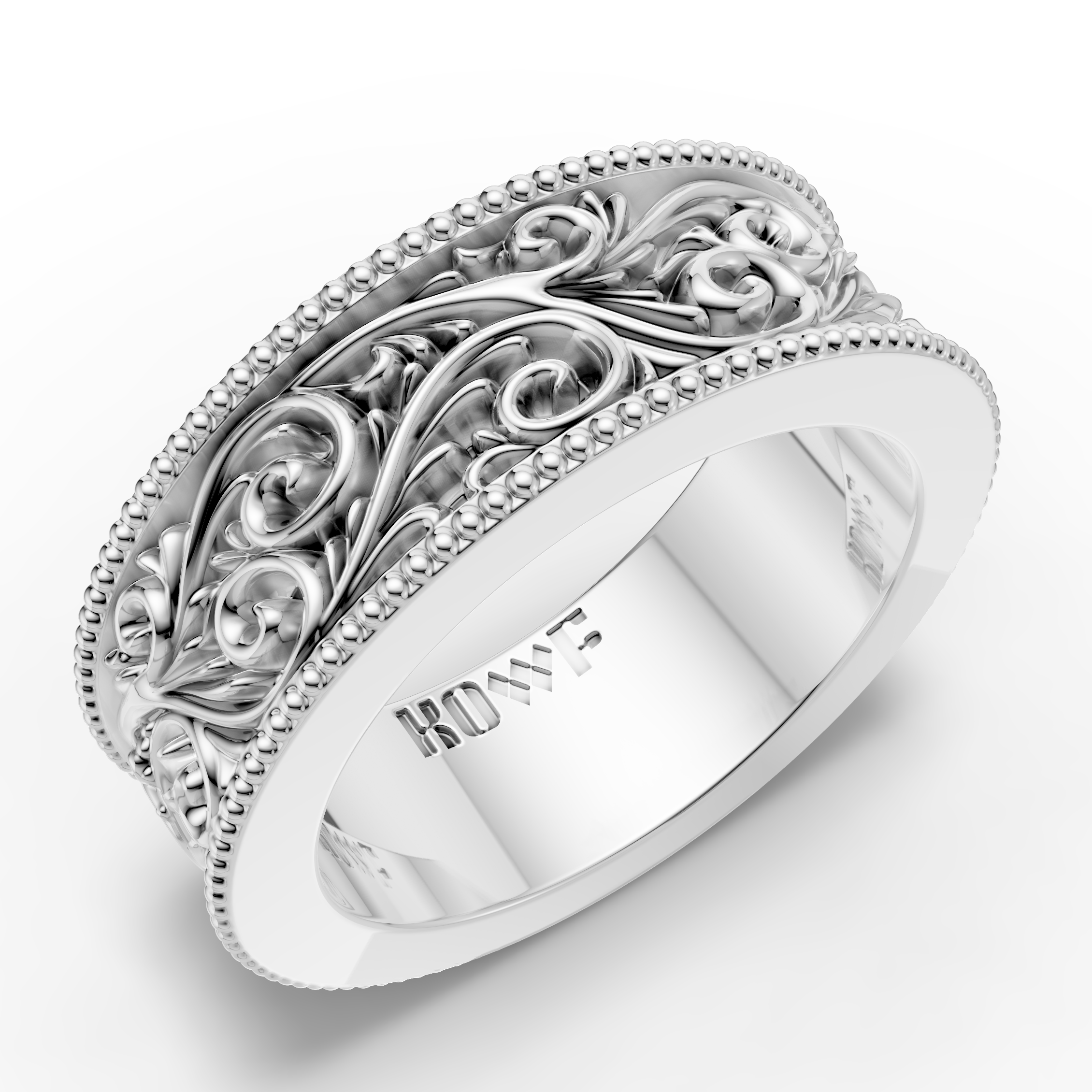 Vintage Engraved Band Ring