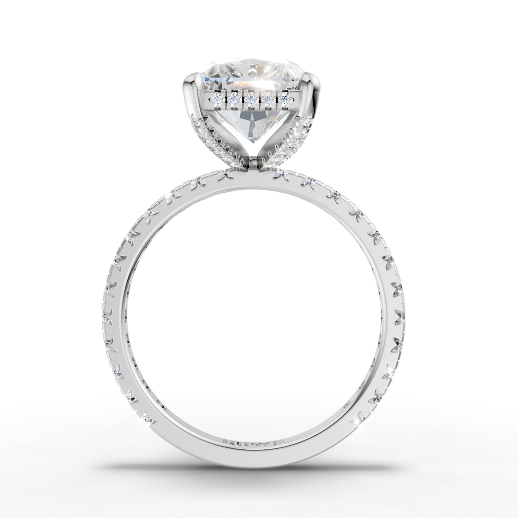 Radiant-Cut Diamond Ring