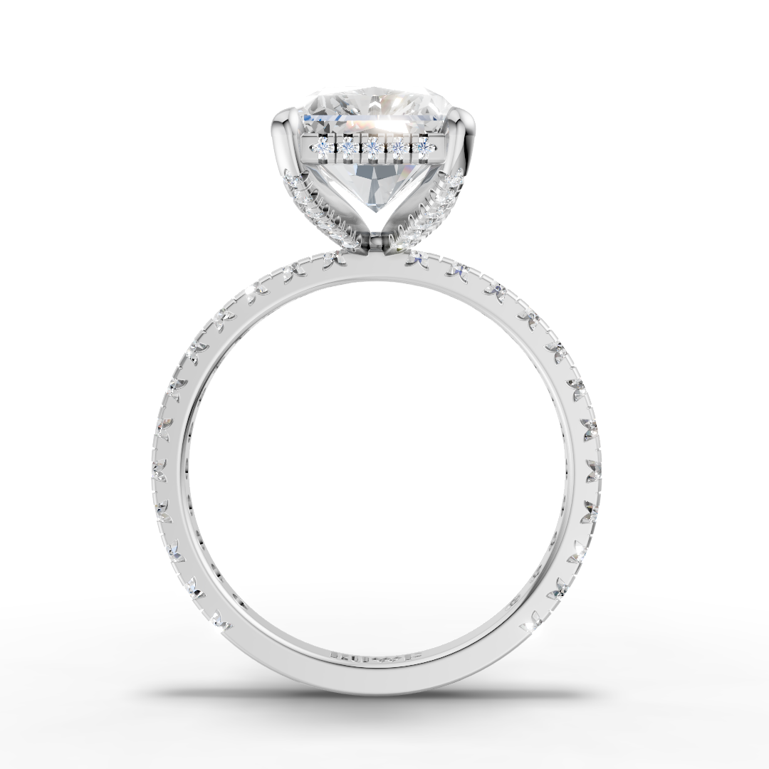 Radiant-Cut Diamond Ring