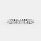 0.50 CT Princess Shaped Tennis Bracelet