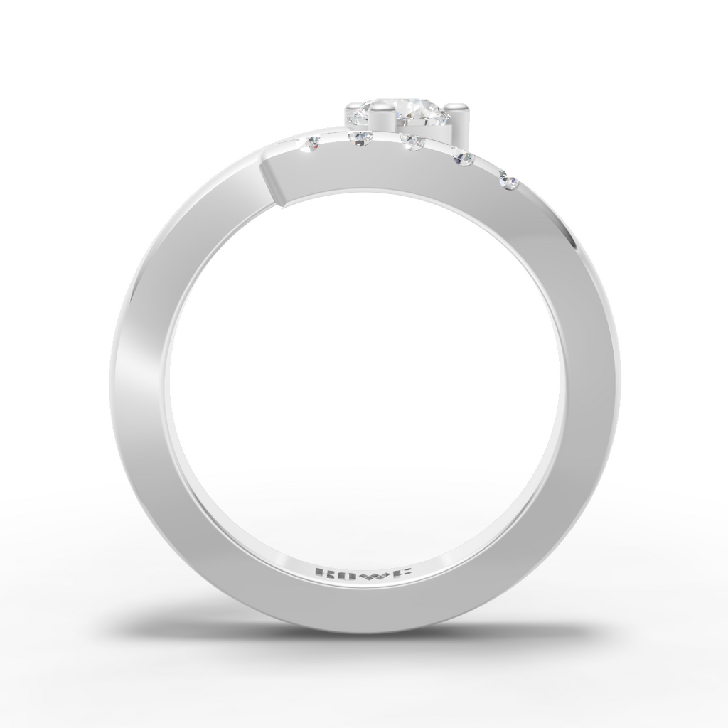 Open Solitaire Ring