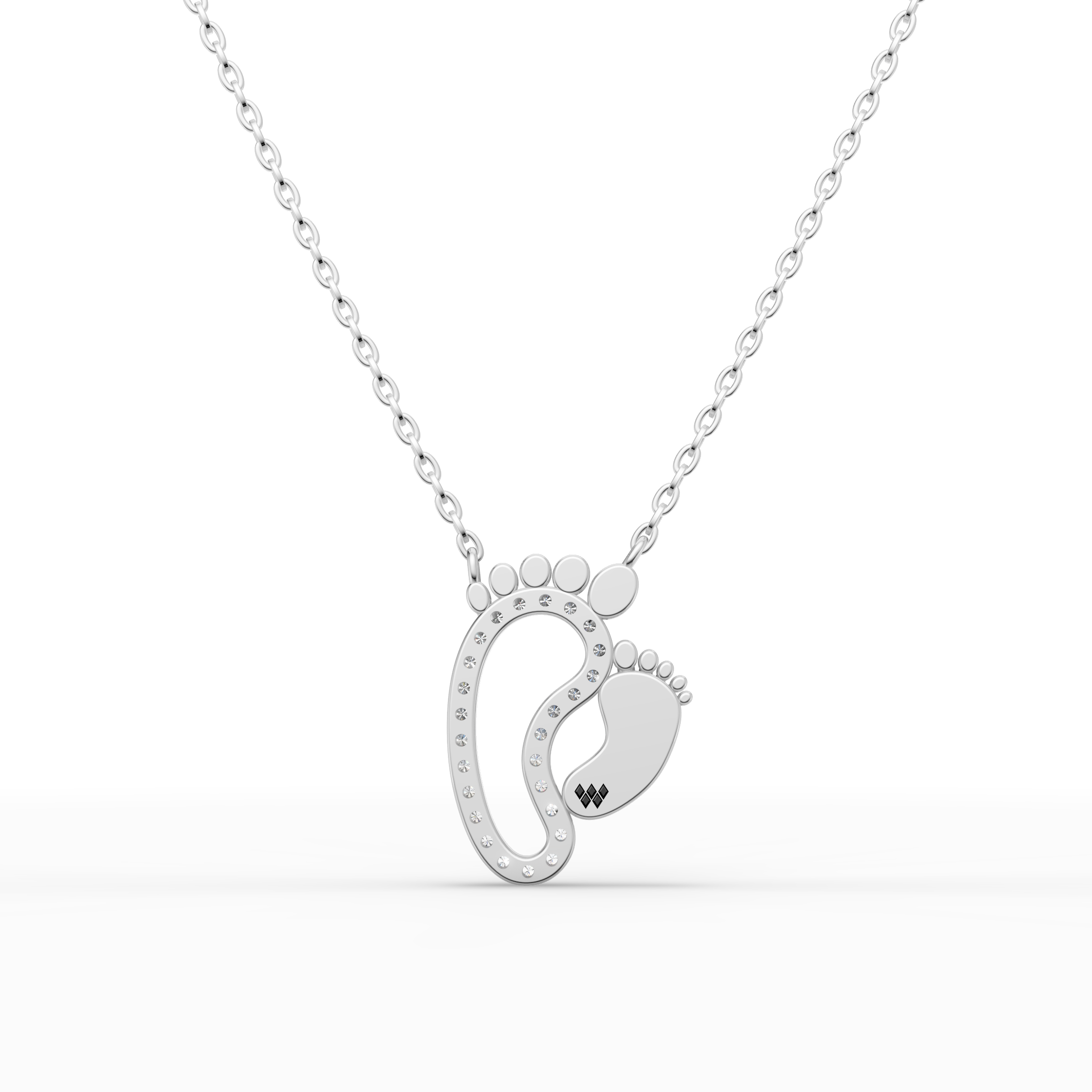 Tiny Steps Baby Foot Pendant