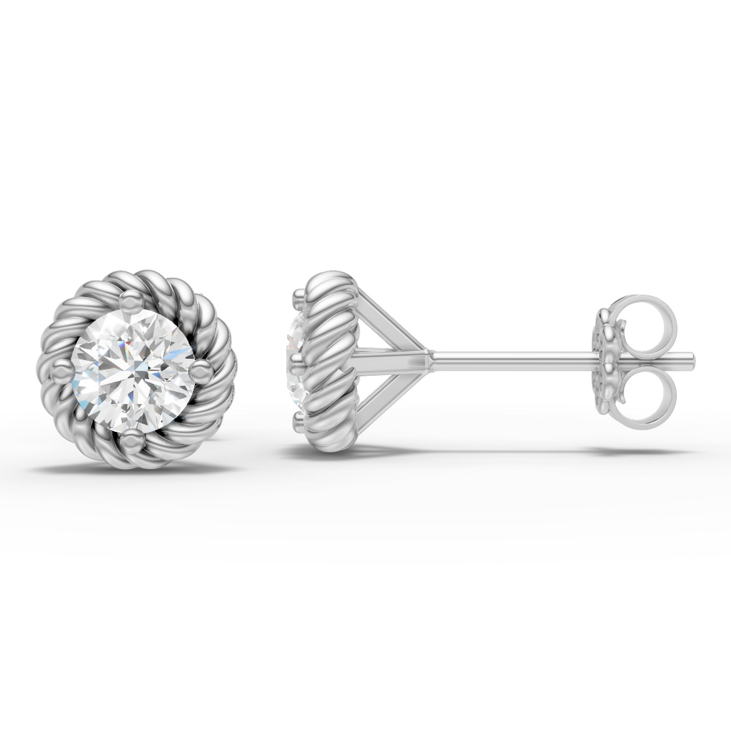 Classic Rope Earrings (1 Pair)