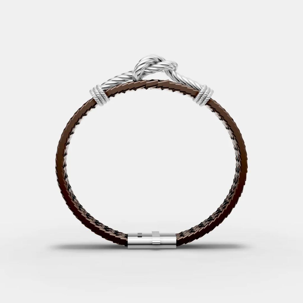 Knot Leather Bracelet