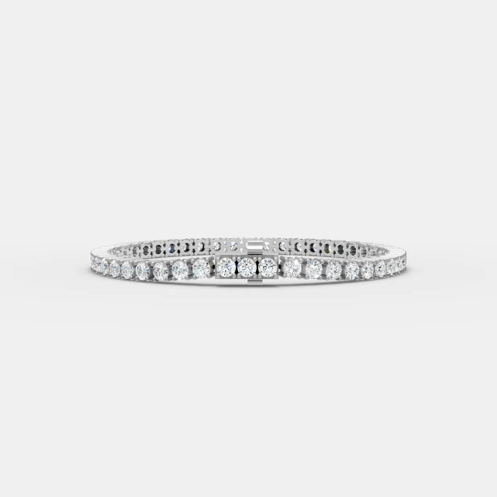 3.5 MM Round Shaped Tennis Bracelet