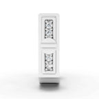 Princess Cut Bali Earring (1 PC)