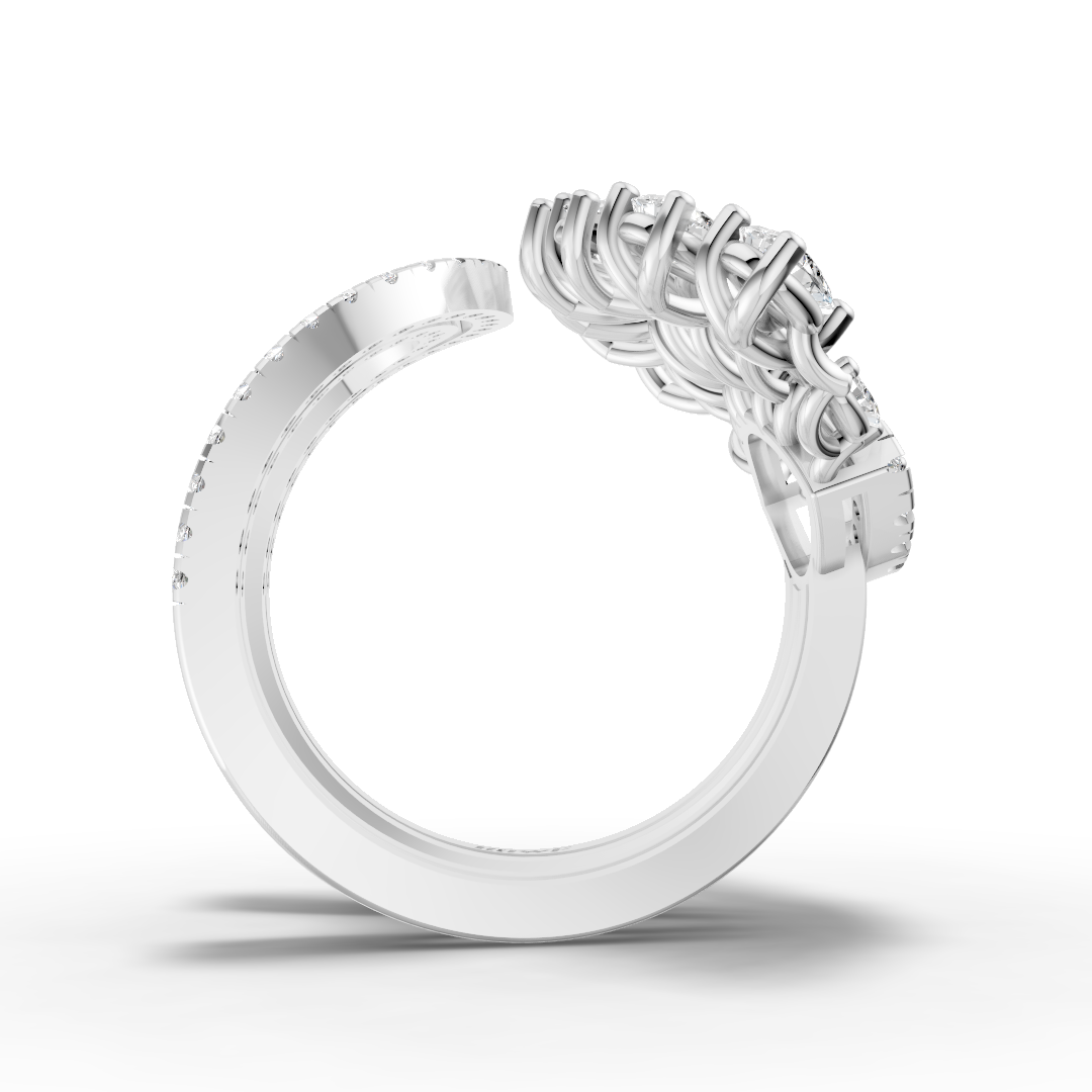 Peacock Feather Ring
