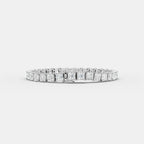 5 MM Princess Cut Tennis Bracelet (Unisex)