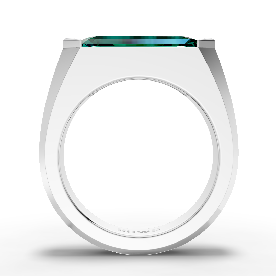 Green Emerald Ring