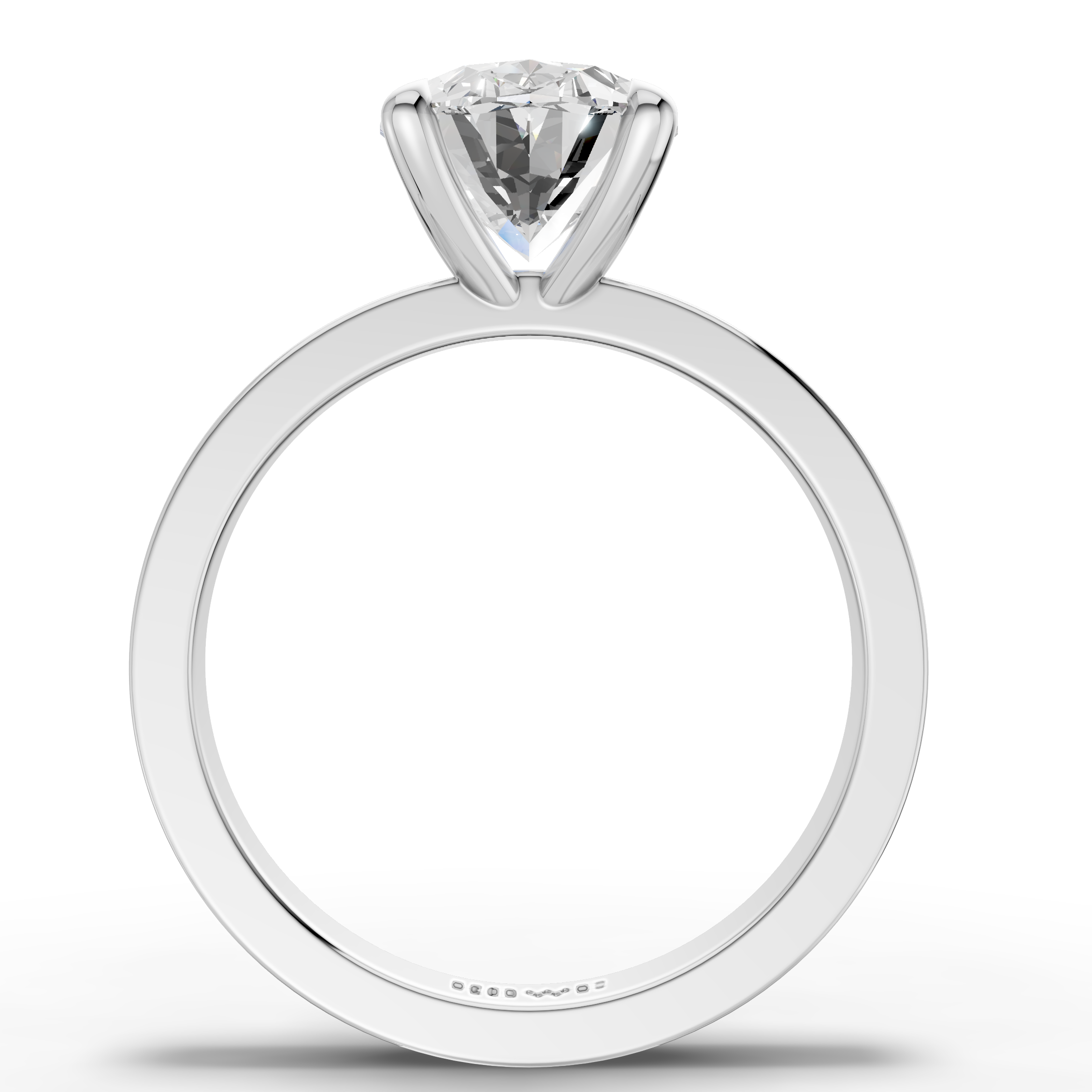 Oval-Cut Solitaire Ring