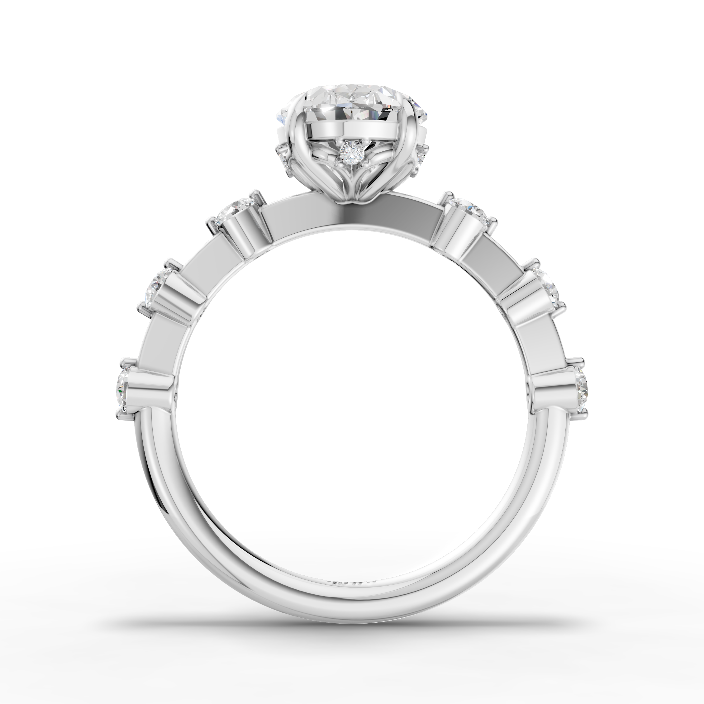Oval Solitaire Ring