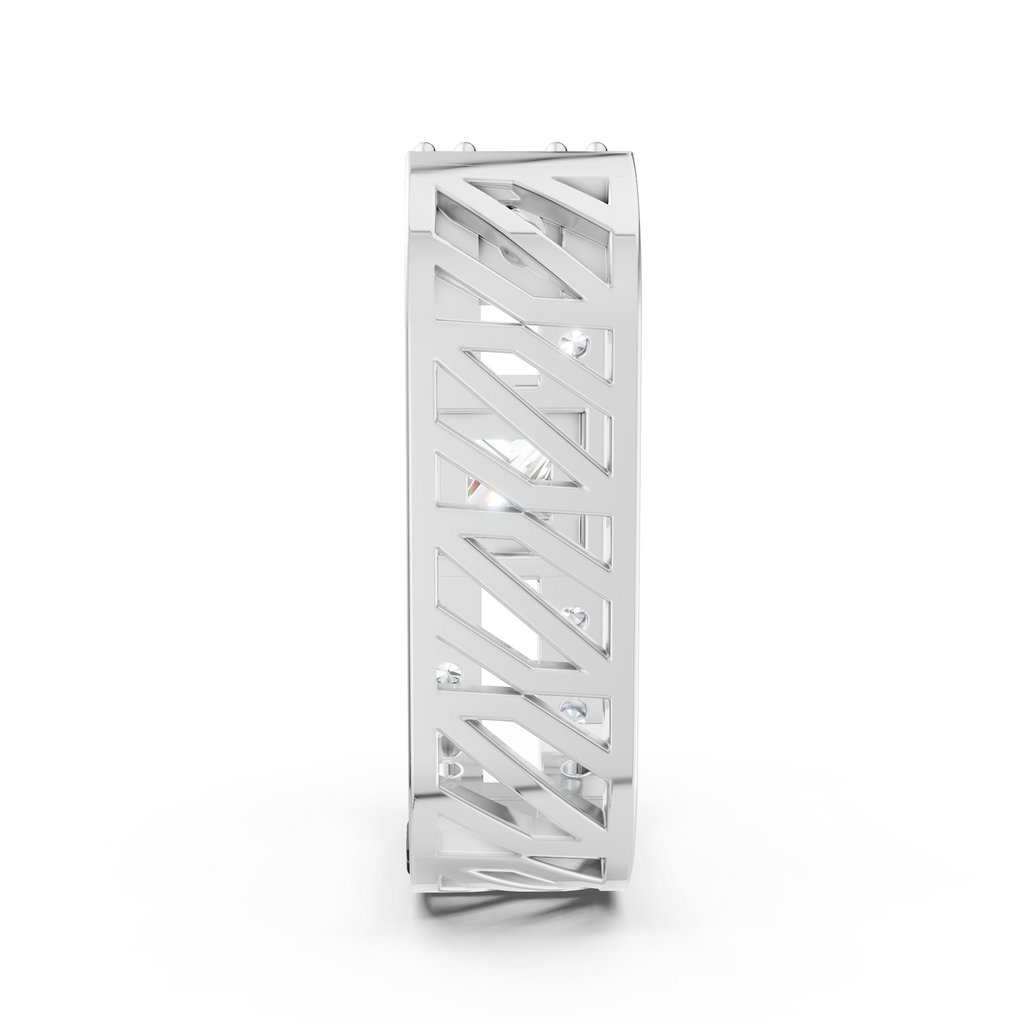 Princess Cut Bali Earring (1 PC)
