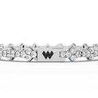 Floral Sparkle Tennis Bracelet