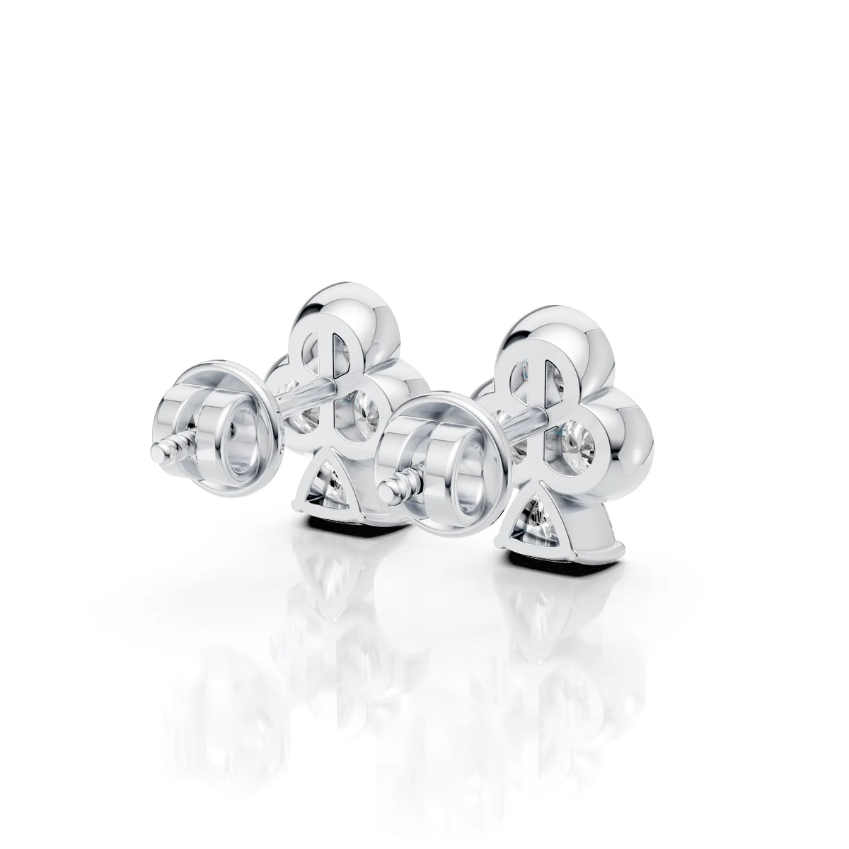 Trinity Trillion Earrings (1 Pair)