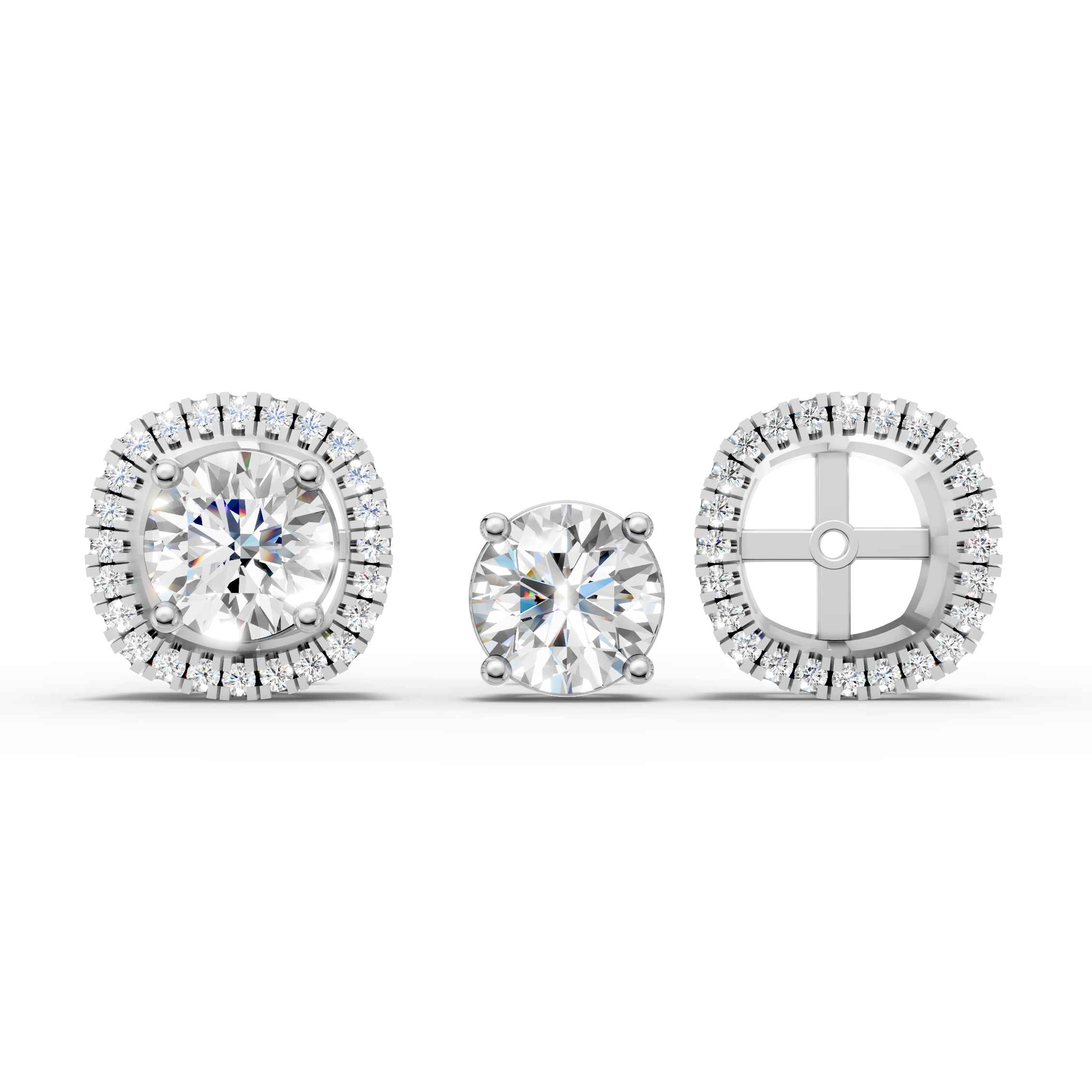 Stunning Earring (2 In 1) (1 Pair)