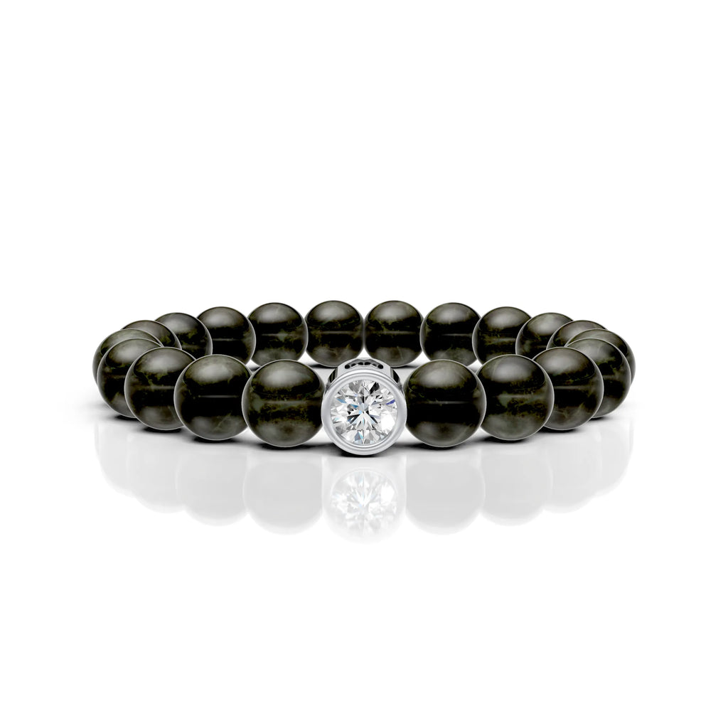 Pyrite Bead Bracelet (UNISEX)