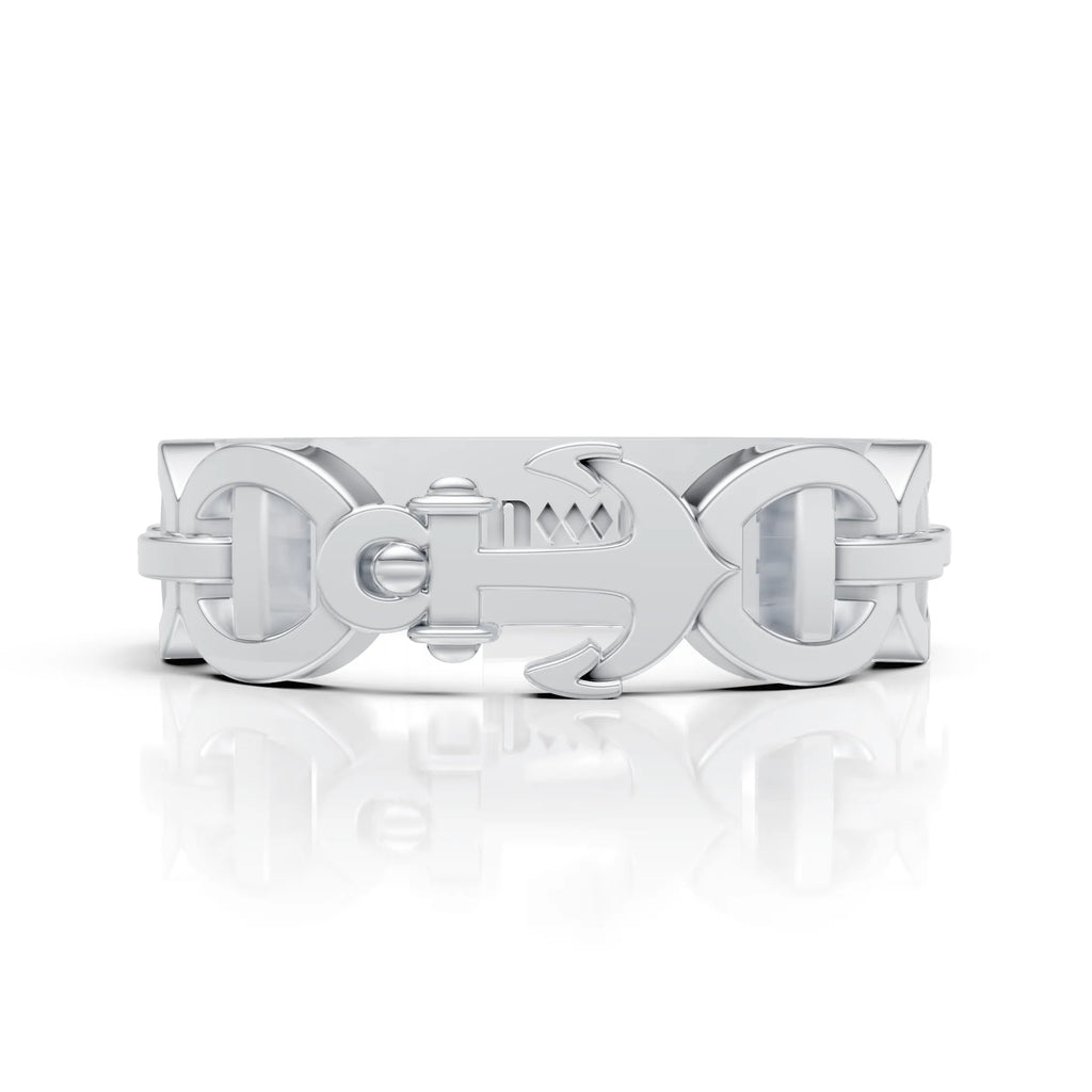 Luxury Anchor Link Ring