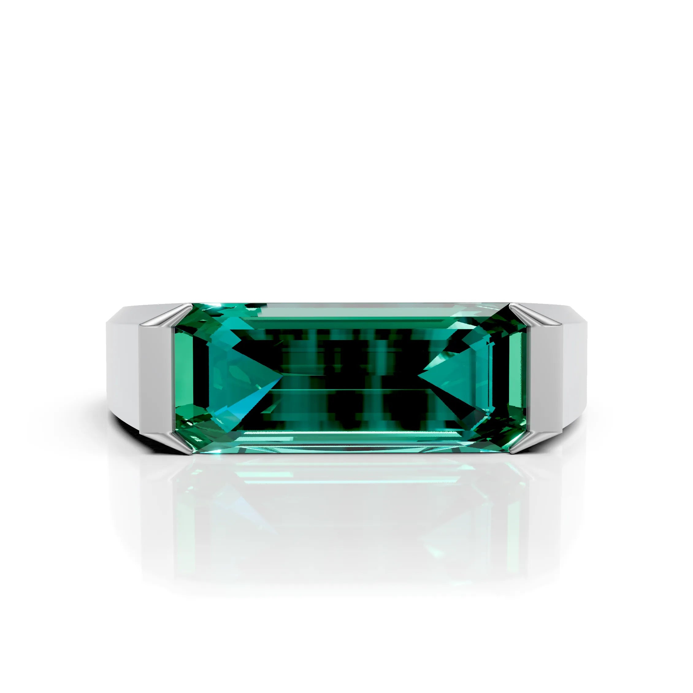 Green Emerald Ring