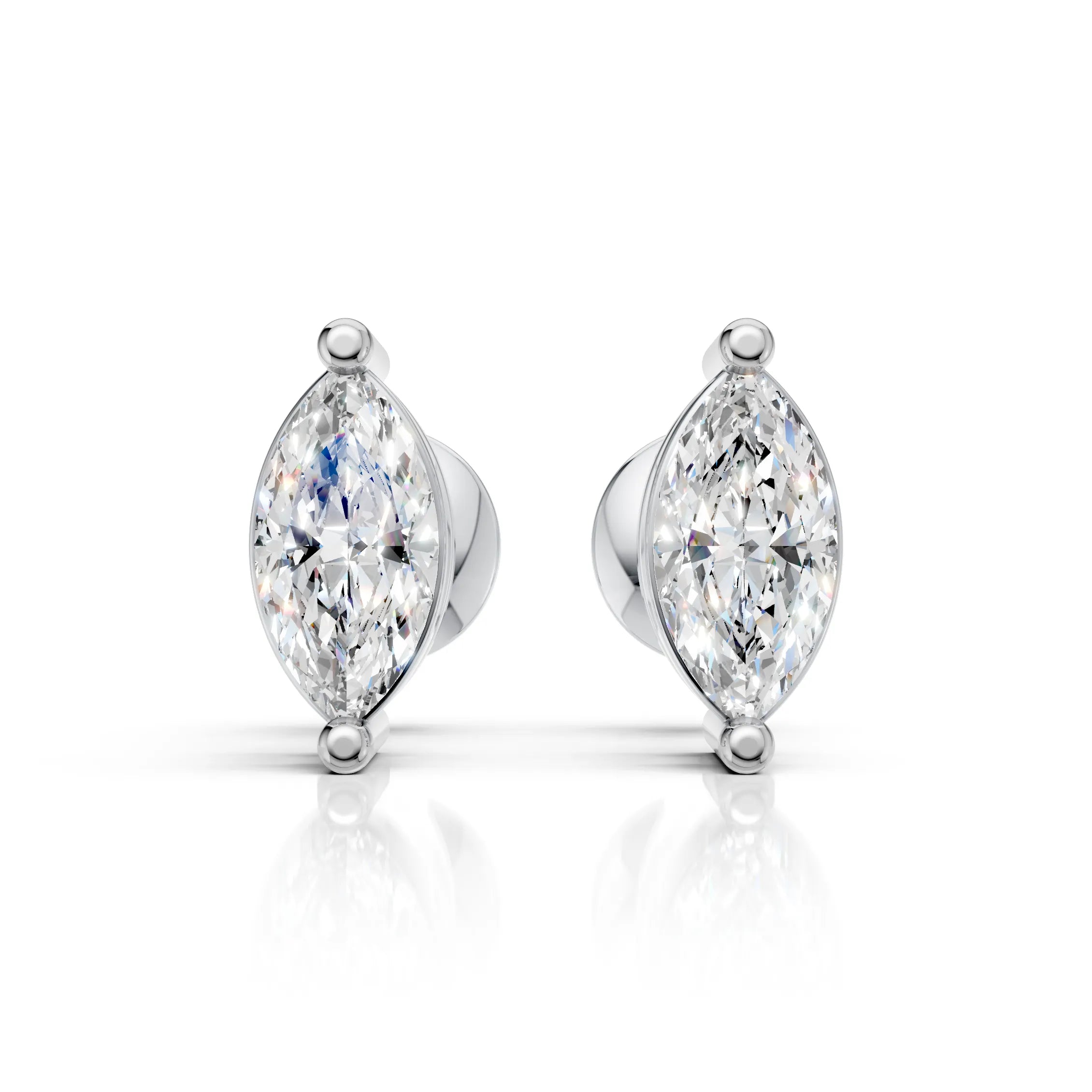 Marquise Shape Earrings (1 PAIR)