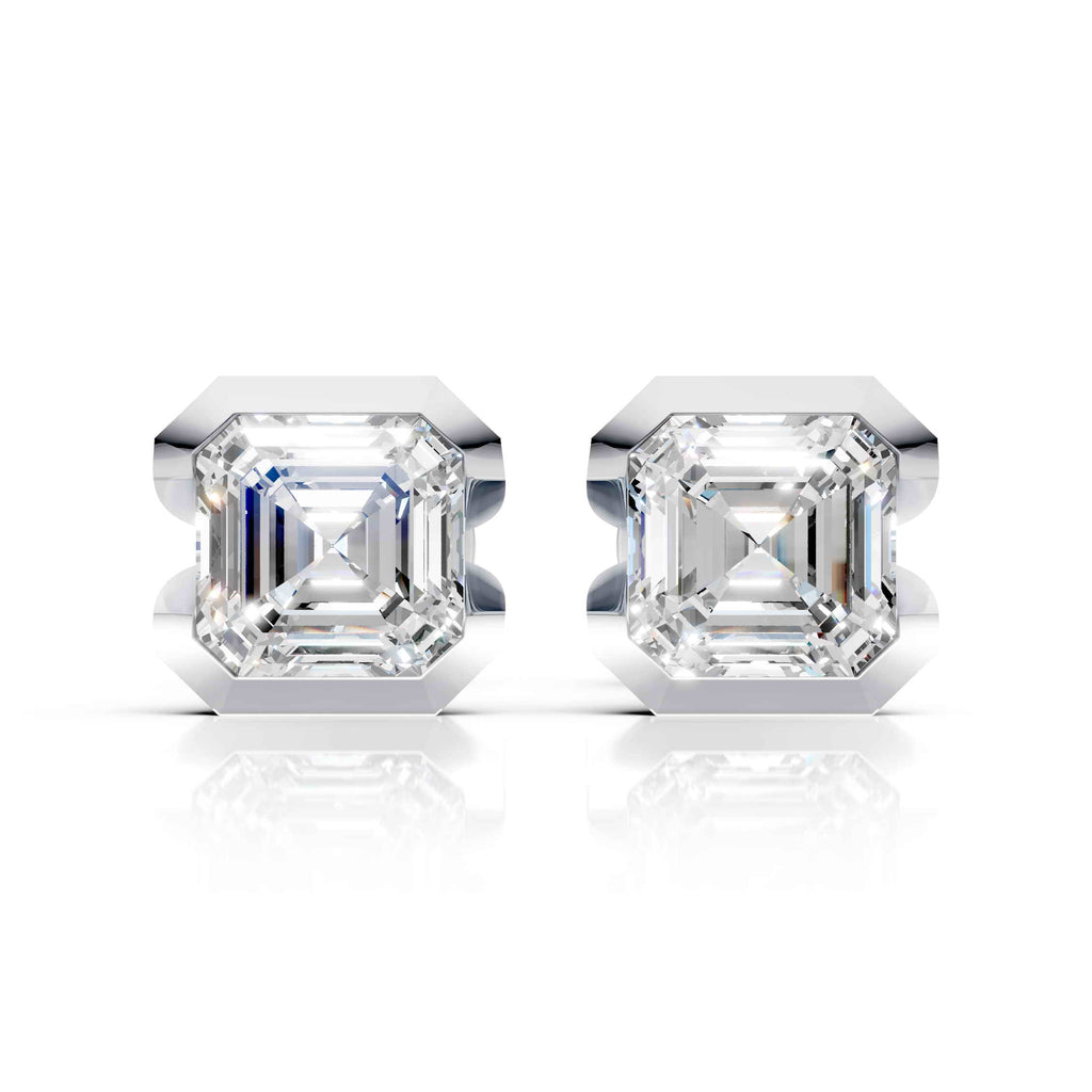 Asscher Vault Earring (1 Pair)