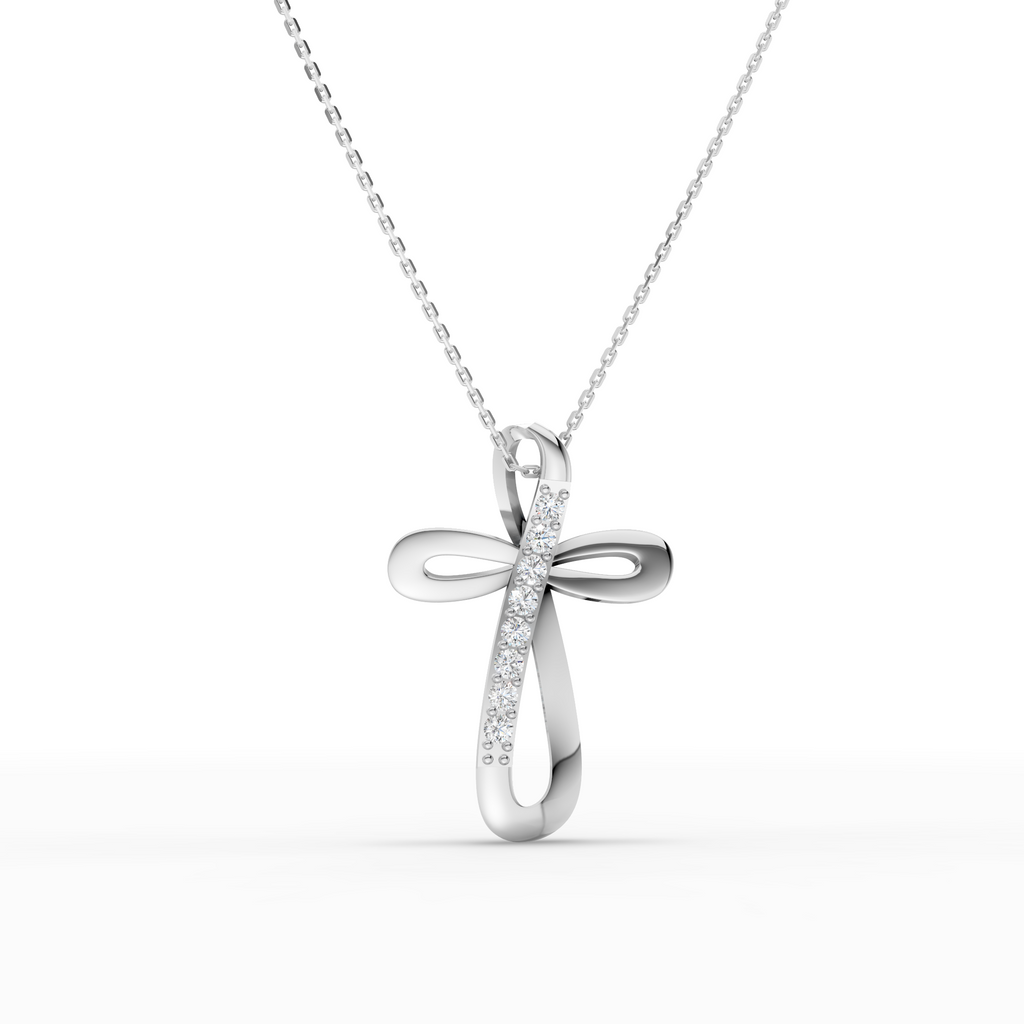 Infinity Cross Pendant