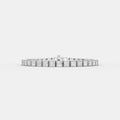 0.25 CT Princess Shaped Tennis Bracelet